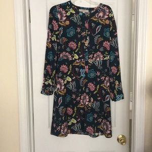 Loft floral printed dress
